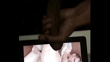 Cumshot on iPad