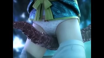 Yuffie Final Fantasy Tortured By Tentacles